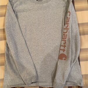 Carhartt Women’s Gray Long Sleeve Shirt